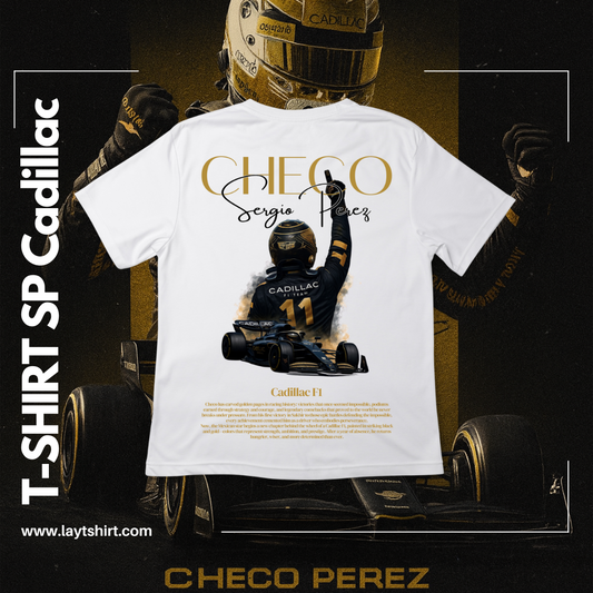 Playera Checo Cadillac