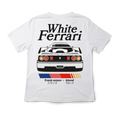 Playera Whithe Ferrari