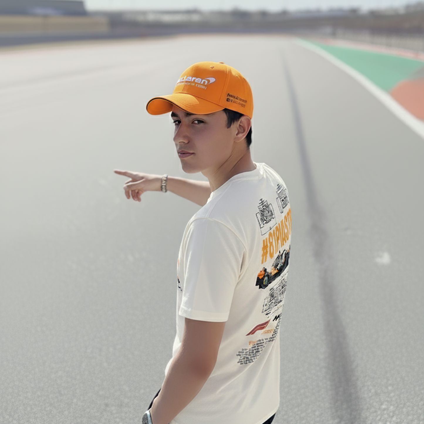 Playera Mclaren Piastri F1 2025