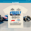 Playera Alpine Gasly F1 2025