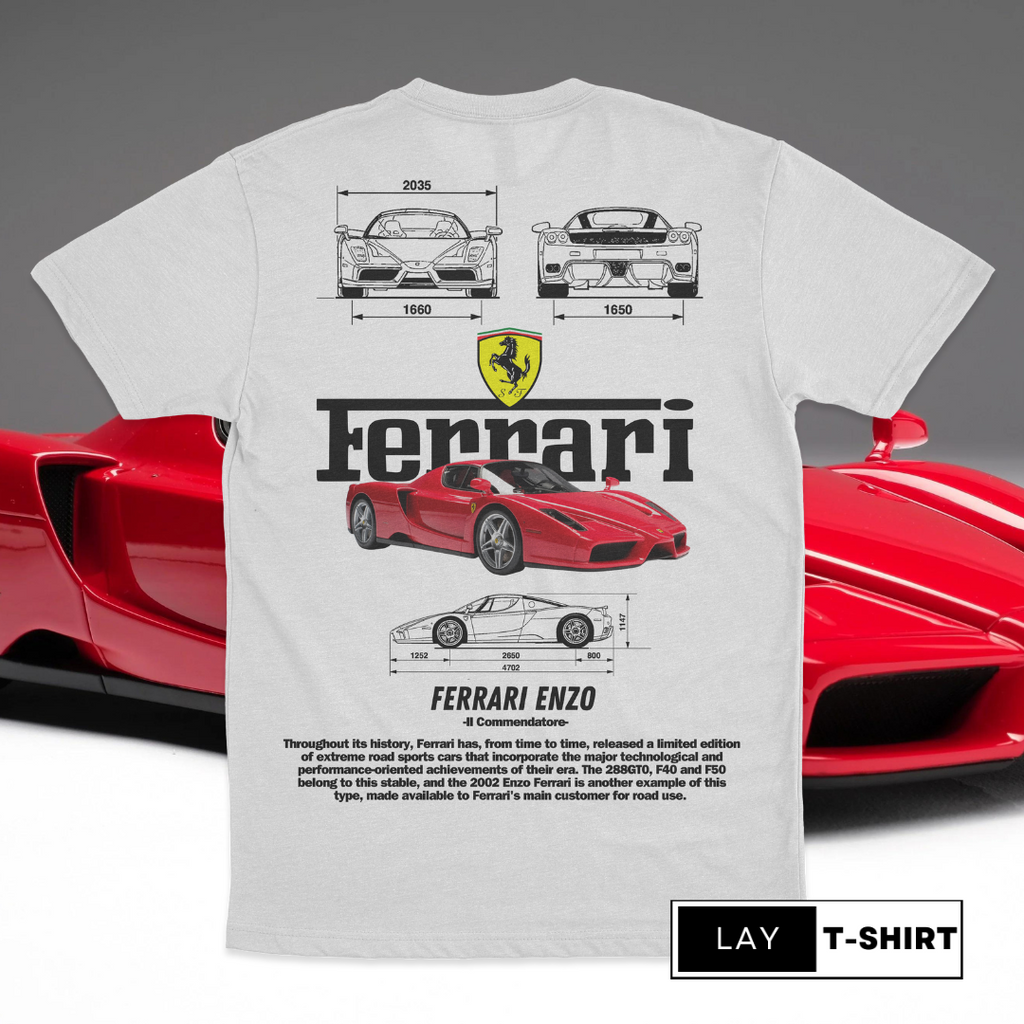 Playera Ferrari Enzo