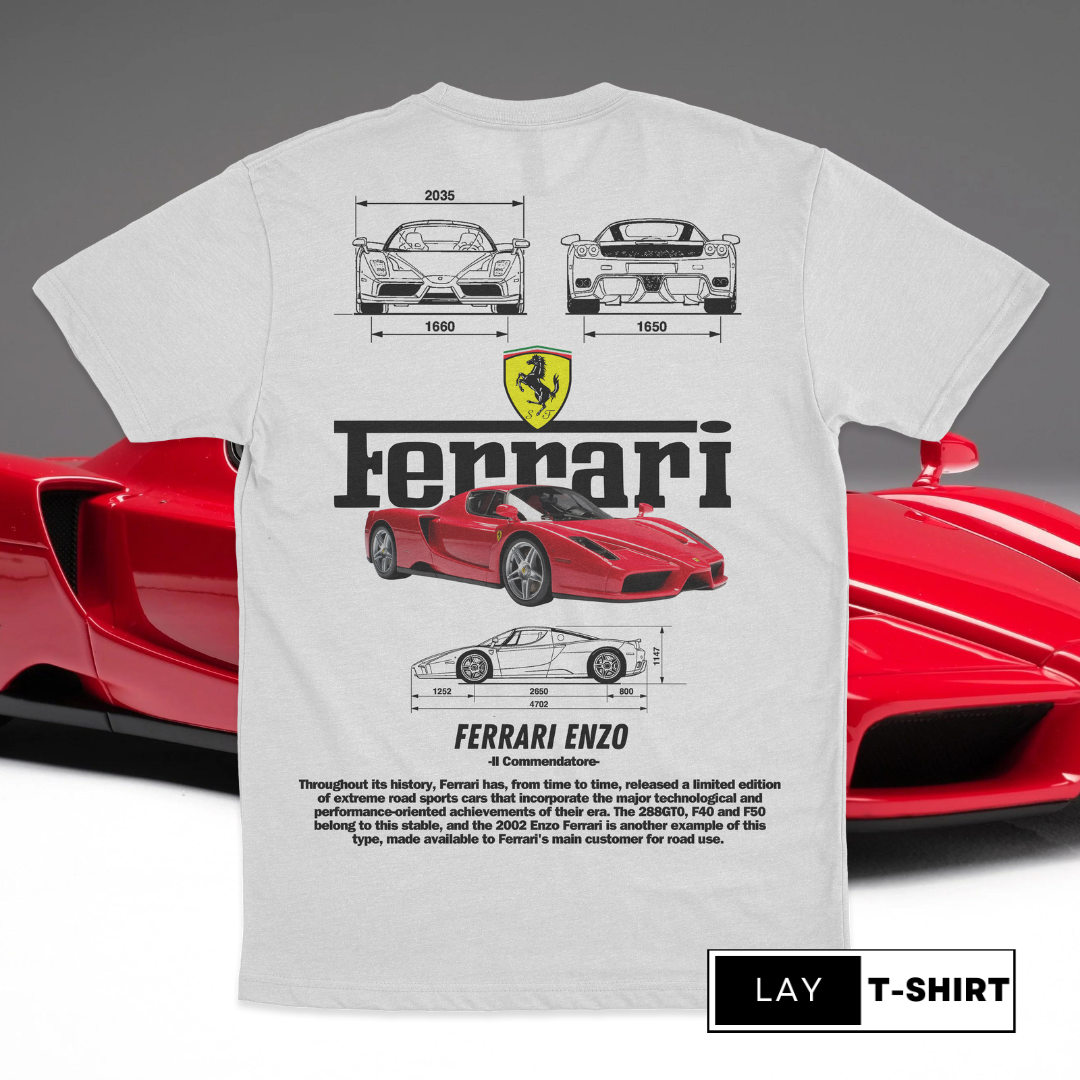 Playera Ferrari Enzo