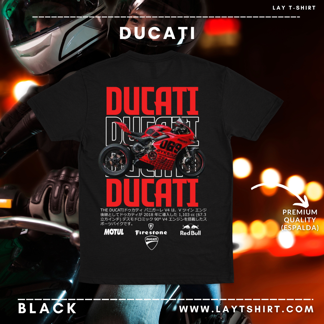 Playera DUCATI V4