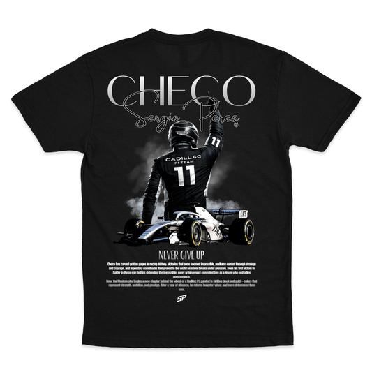 Playera Never Give Up Cadillac
