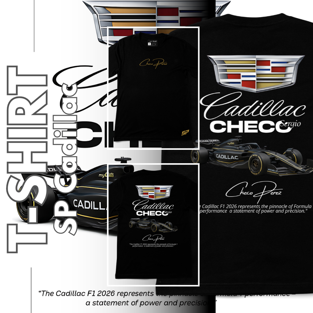 Playera Cadillac Checo #11