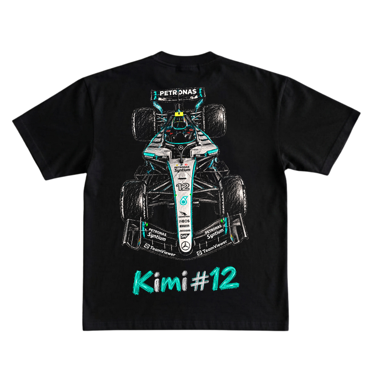 Playera Kimi #12 Crayon