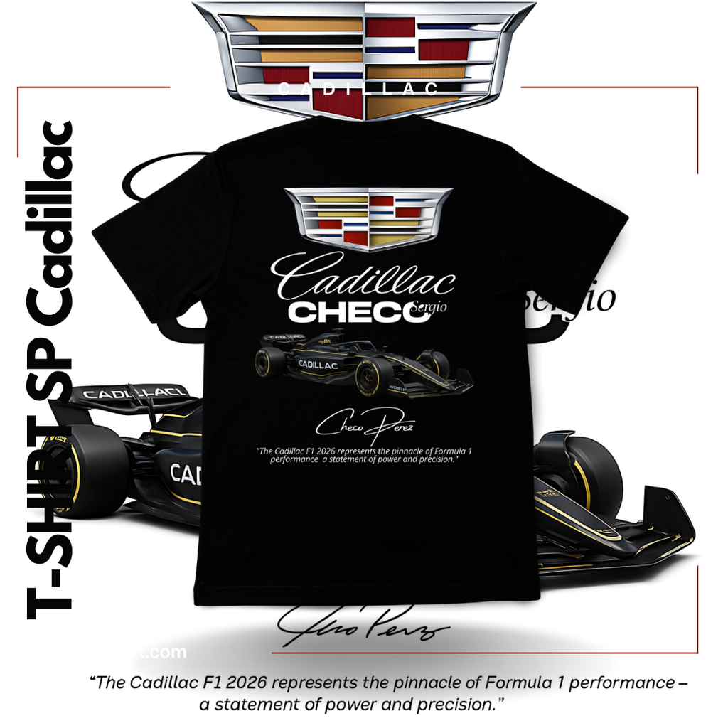 Playera Cadillac Checo #11