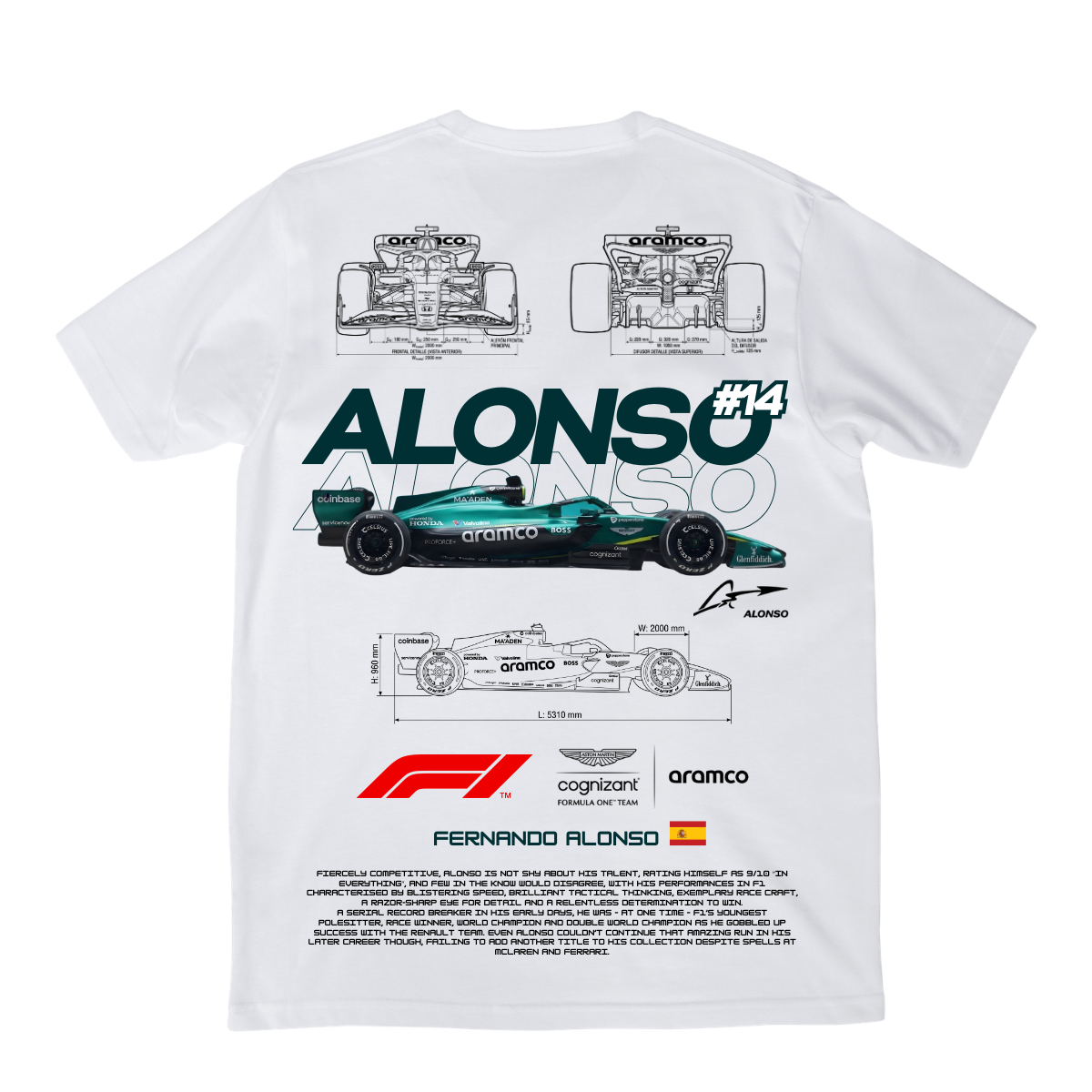 Playera Fernando Alonso V2 2026