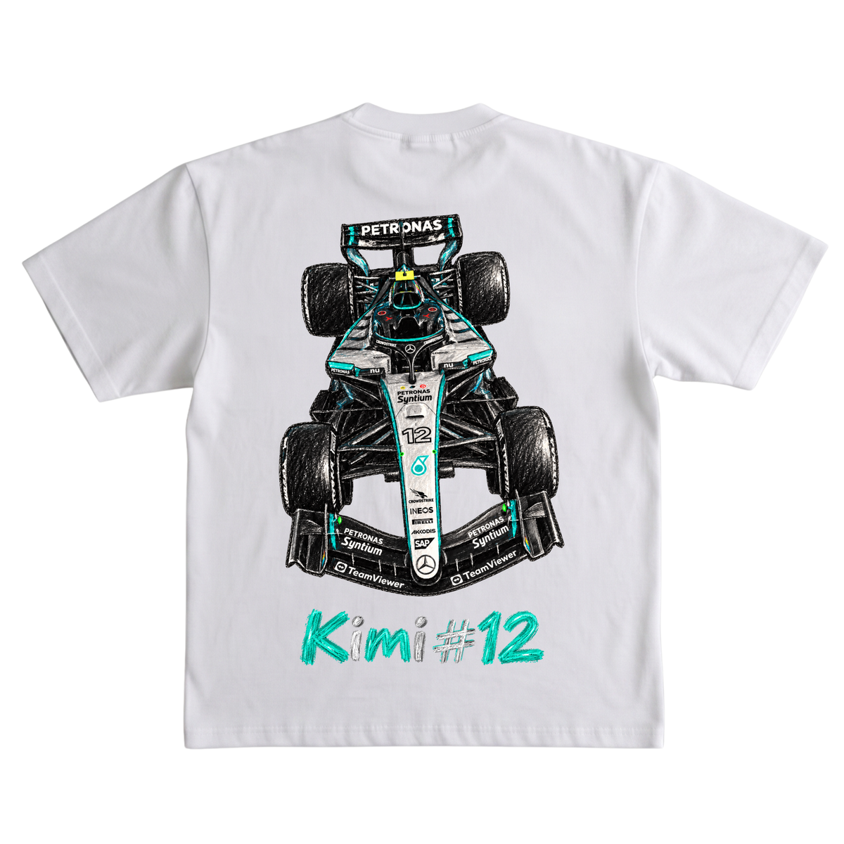 Playera Kimi #12 Crayon