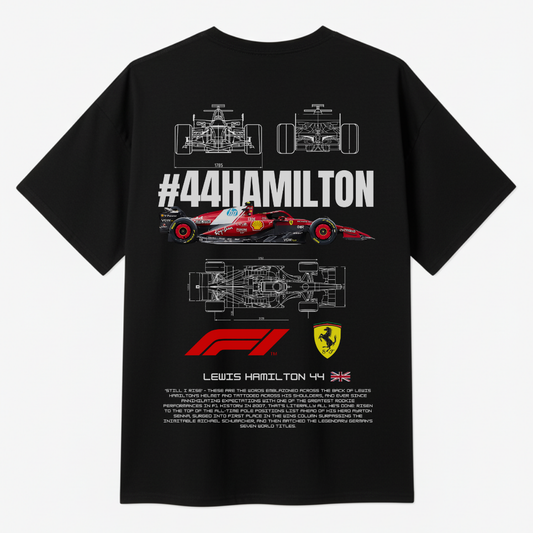 Playera Ferrari Hamilton F1  2025