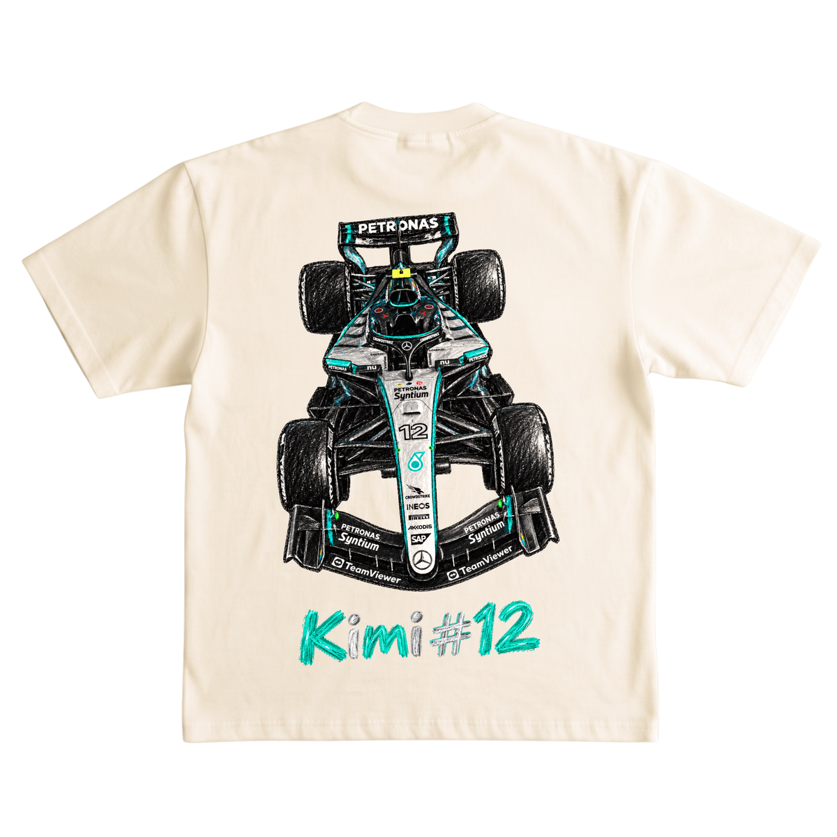 Playera Kimi #12 Crayon