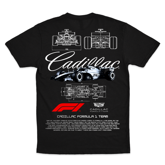 Playera Cadillac F1 2026 Deluxe