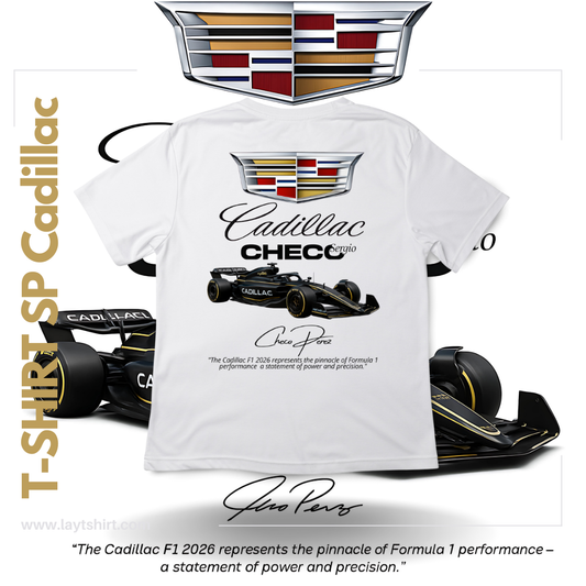 Playera Cadillac Checo #11