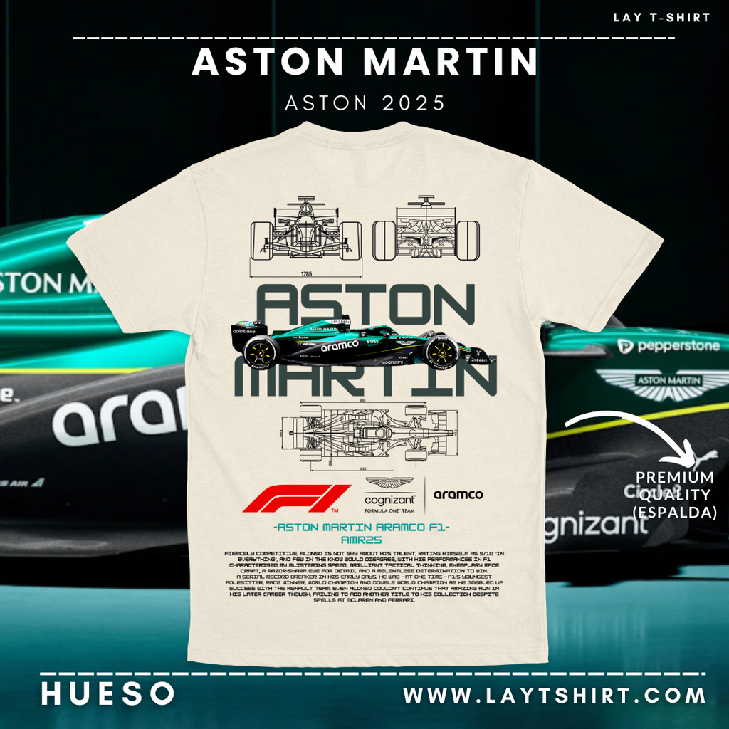 Playera Aston Martin F1 2025