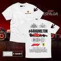 Playera Hamilton Ferrari