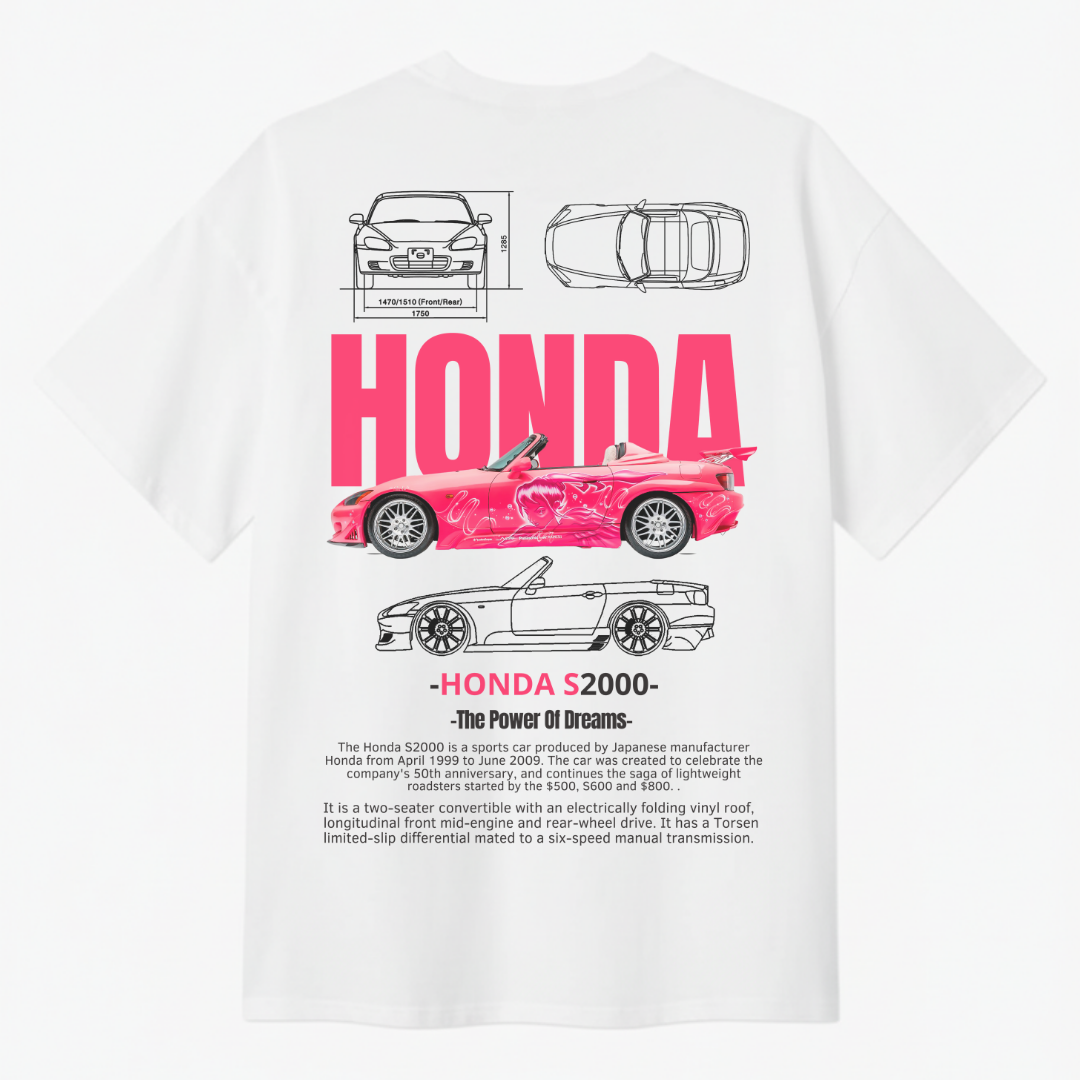 Playera HONDA SUKI S200