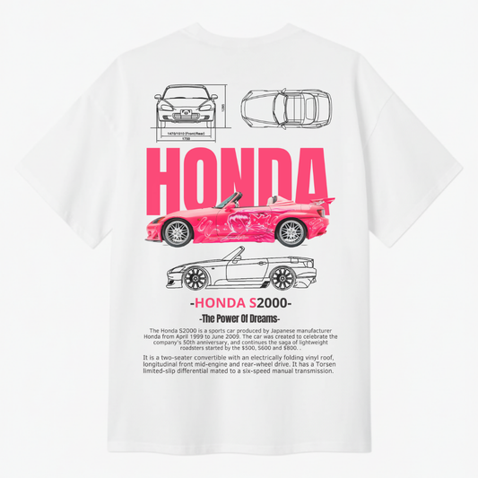 Playera HONDA SUKI S200