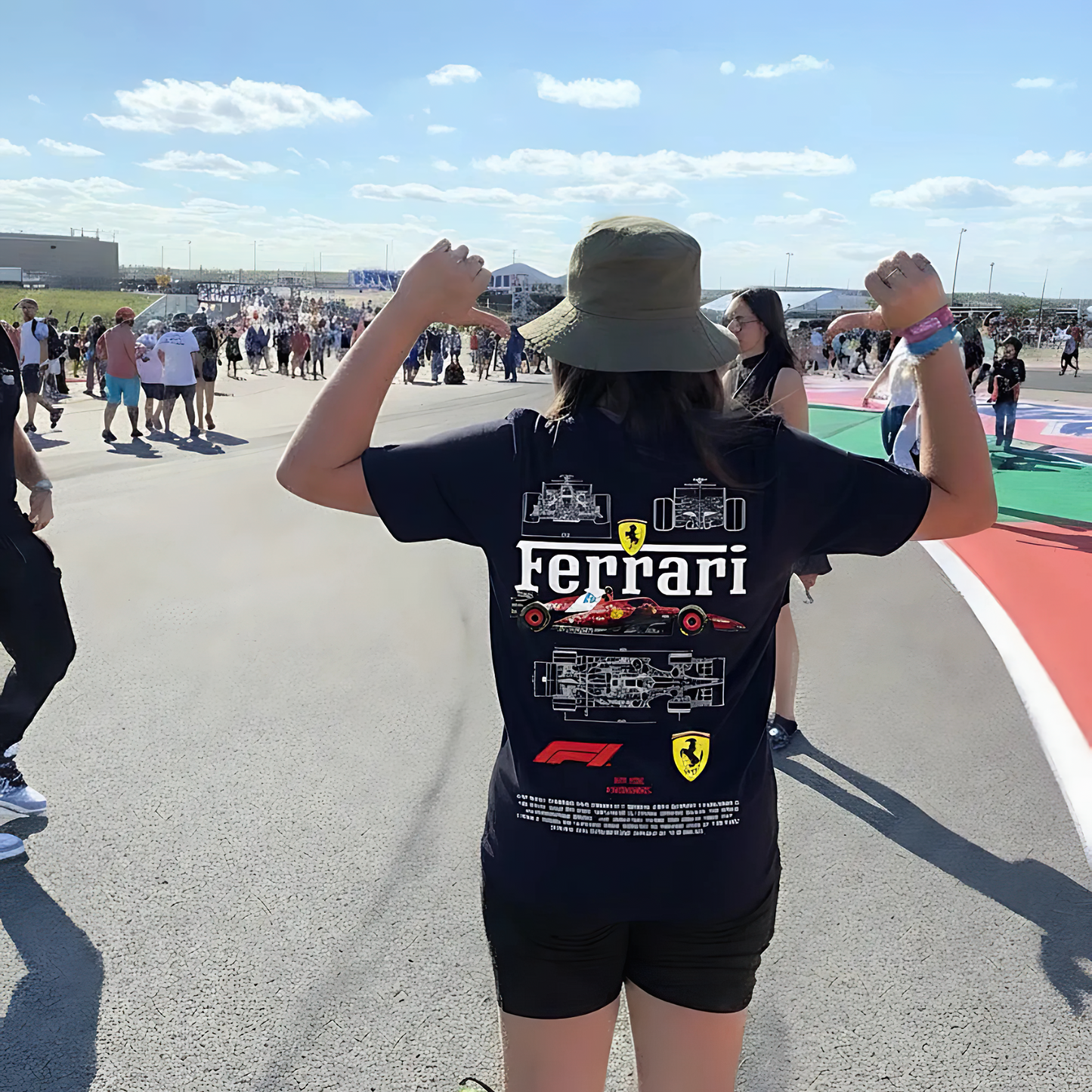 Playera Ferrari F1 2025