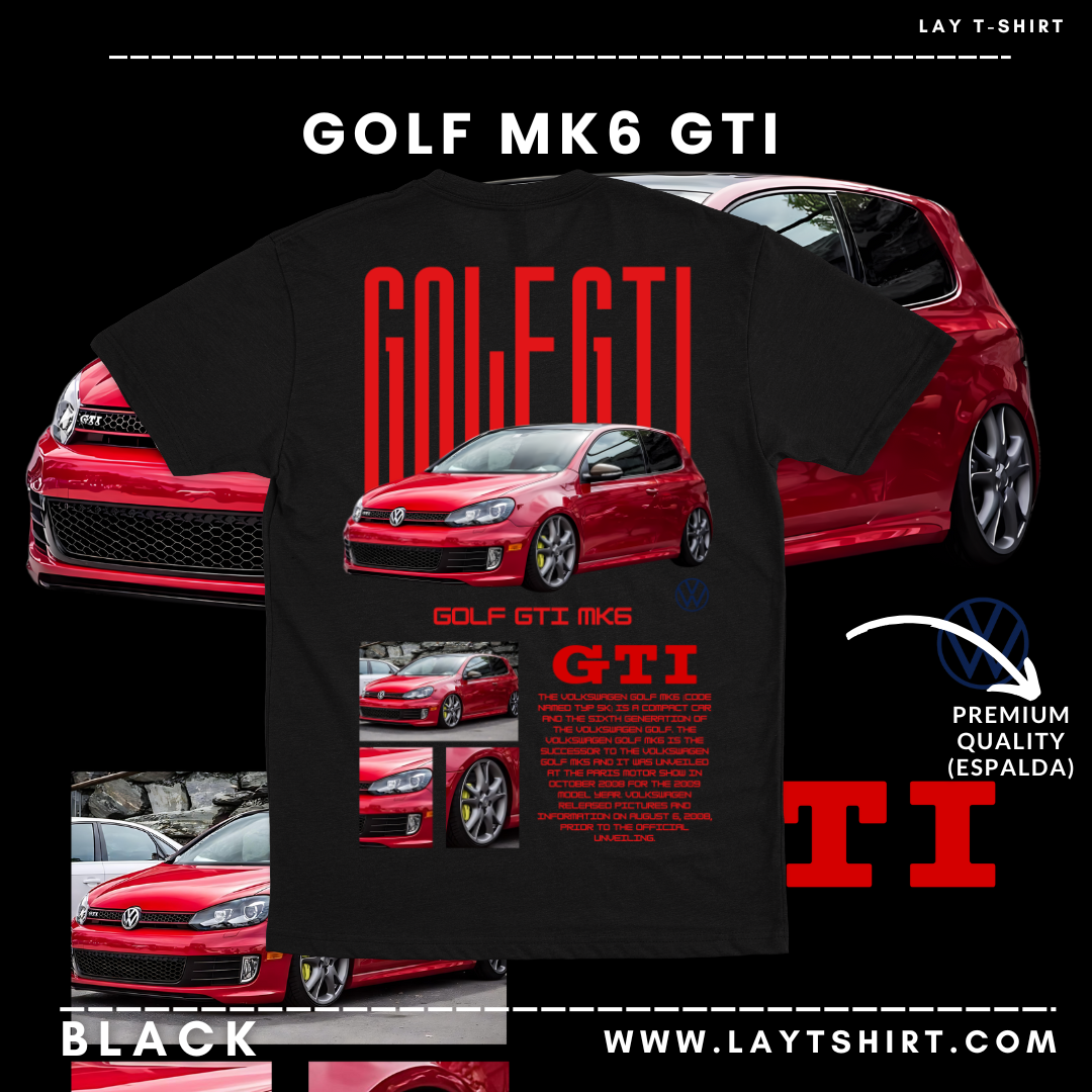Playera Golf MK6 Gti