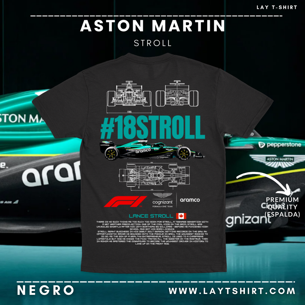 Playera Stroll F1 2025