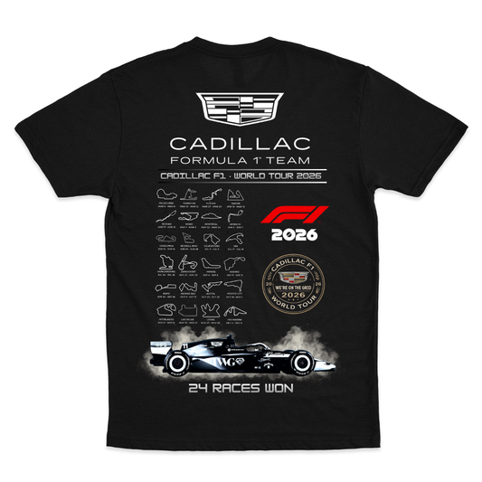Playera Cadillac Word Tour 2026