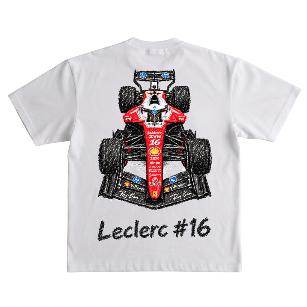 Playera Leclerc #16 Crayon