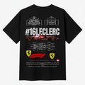 Playera Ferrari Charles Leclerc F1 2025
