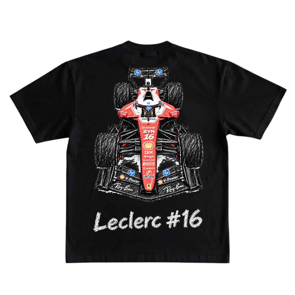 Playera Leclerc #16 Crayon