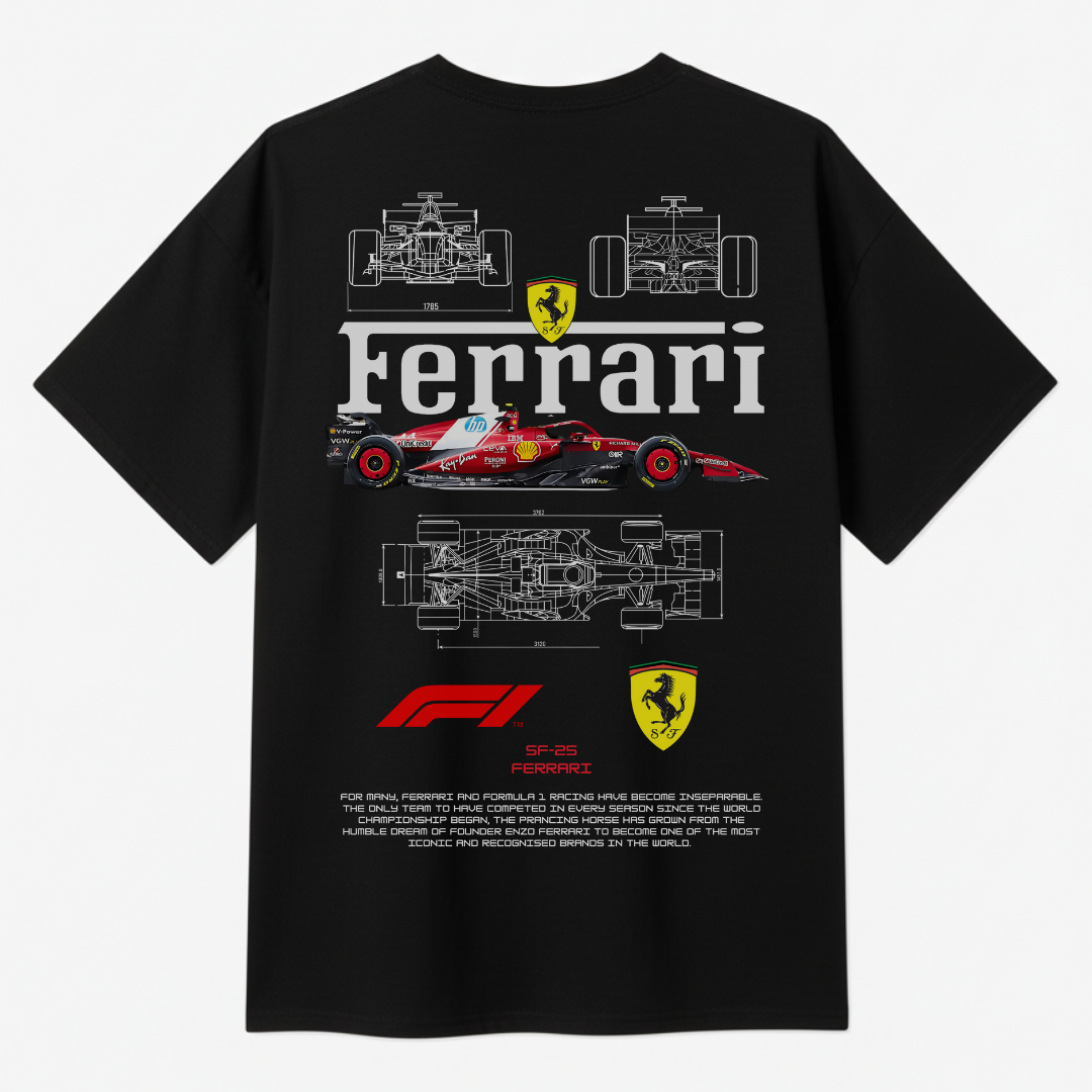 Playera Ferrari F1 2025