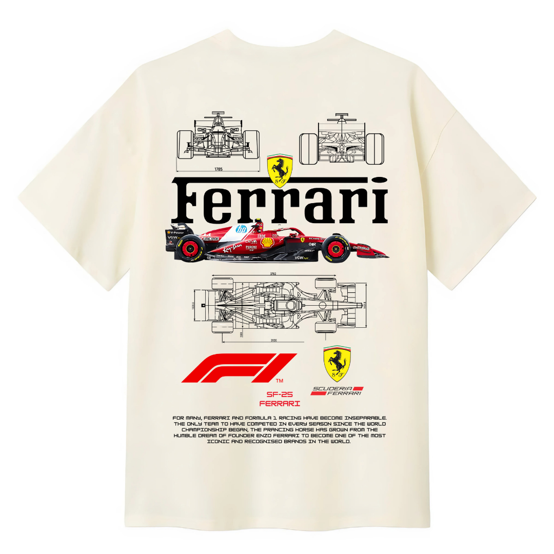 Playera Ferrari F1 2025