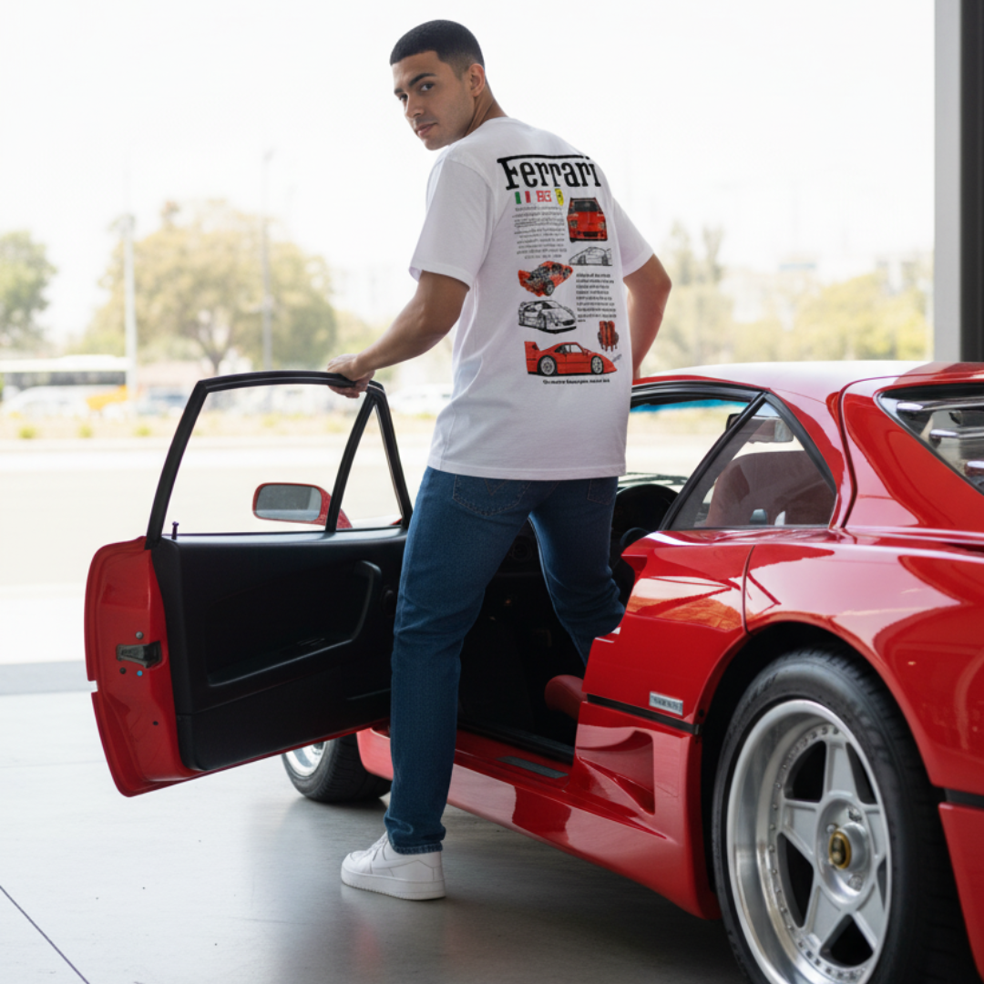 Playera Ferrari F40