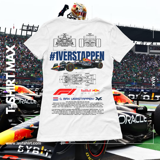 Playera MAX VERSTAPPEN F1 Mujer