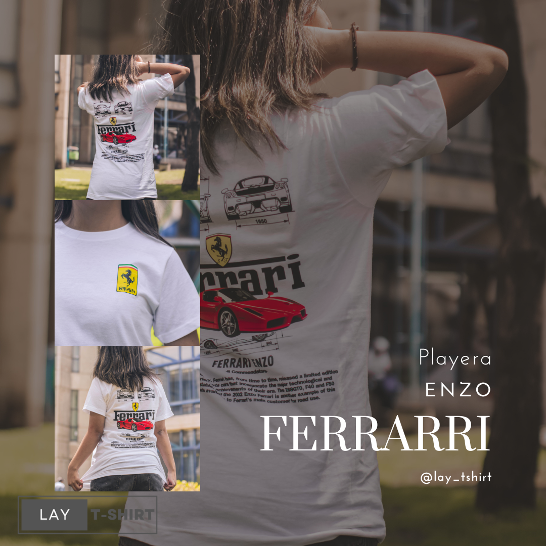 Playera Ferrari Enzo