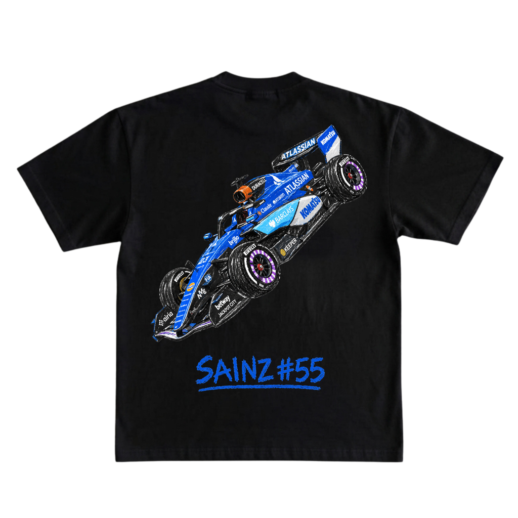 Playera Sainz #55 Crayon