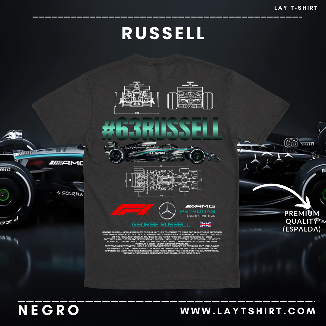 Playera George Russell 63