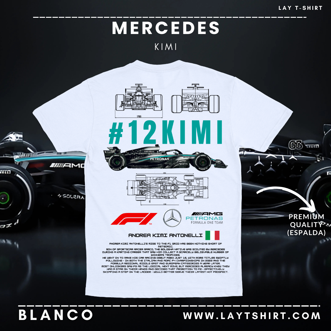 Playera KIMI Mercedes