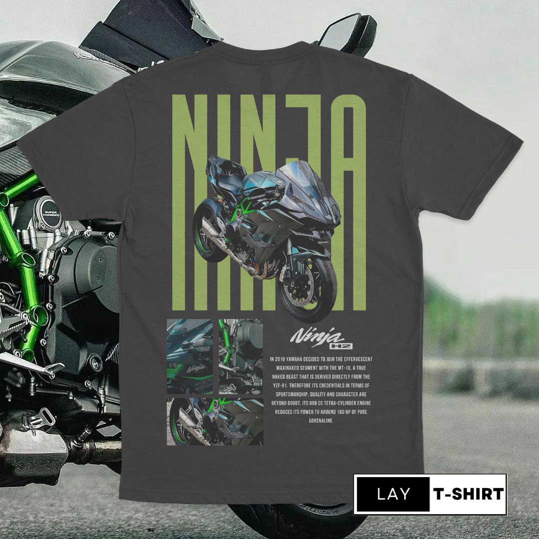 Playera Kawasaki H2