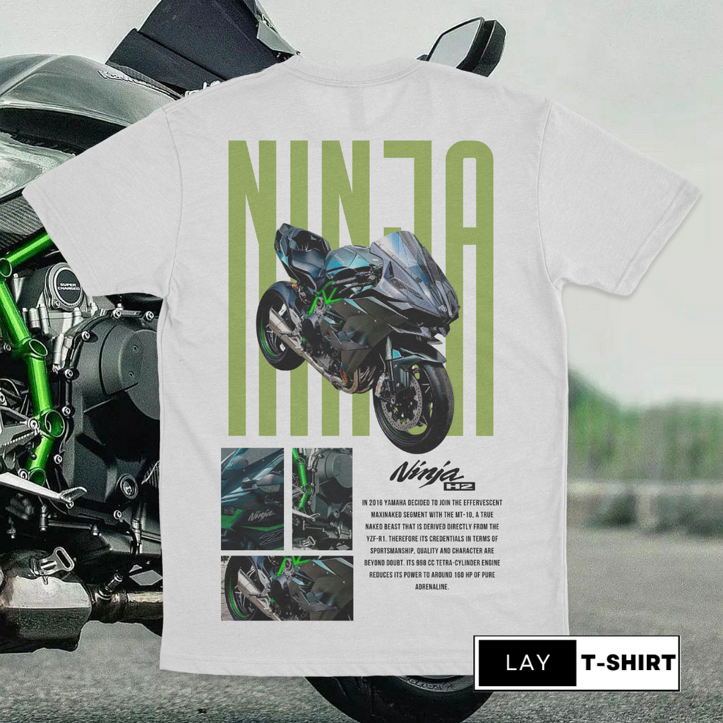 Playera Kawasaki H2
