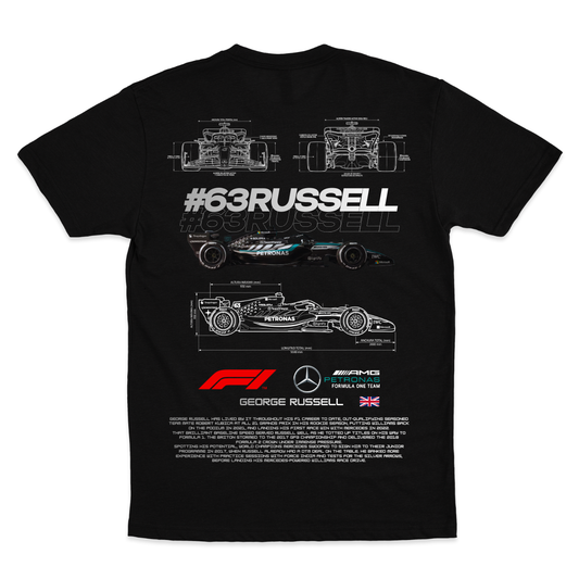 Playera Russel Mercedes F1 V2 2026