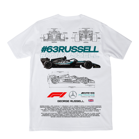 Playera Russel Mercedes F1 V2 2026
