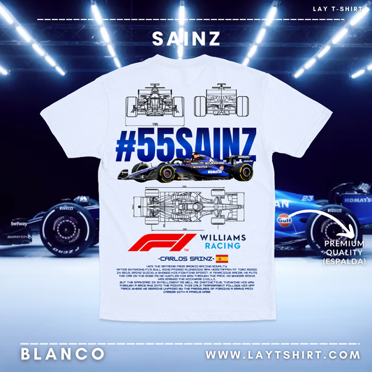 Playera Williams Sainz 2025