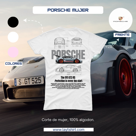 Playera Porsche 911 Mujer
