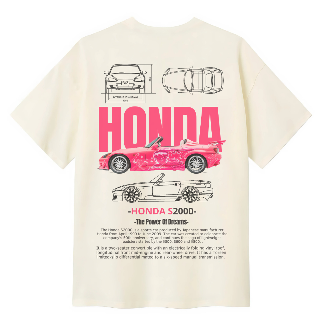 Playera HONDA SUKI S200