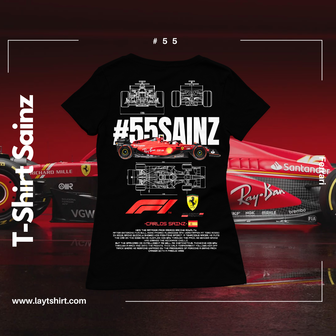 Playera Sainz 55 Mujer