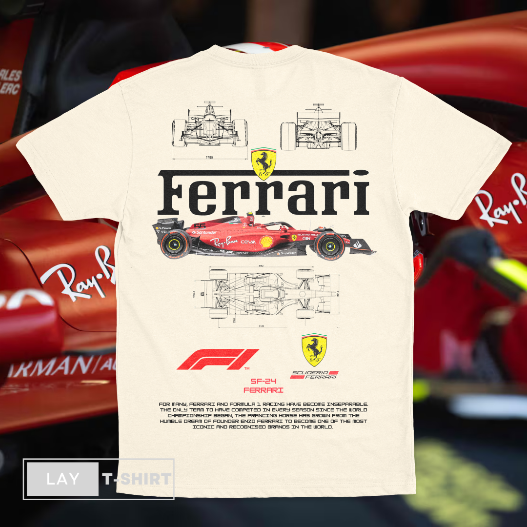 Playera F1 FERRARI 2024