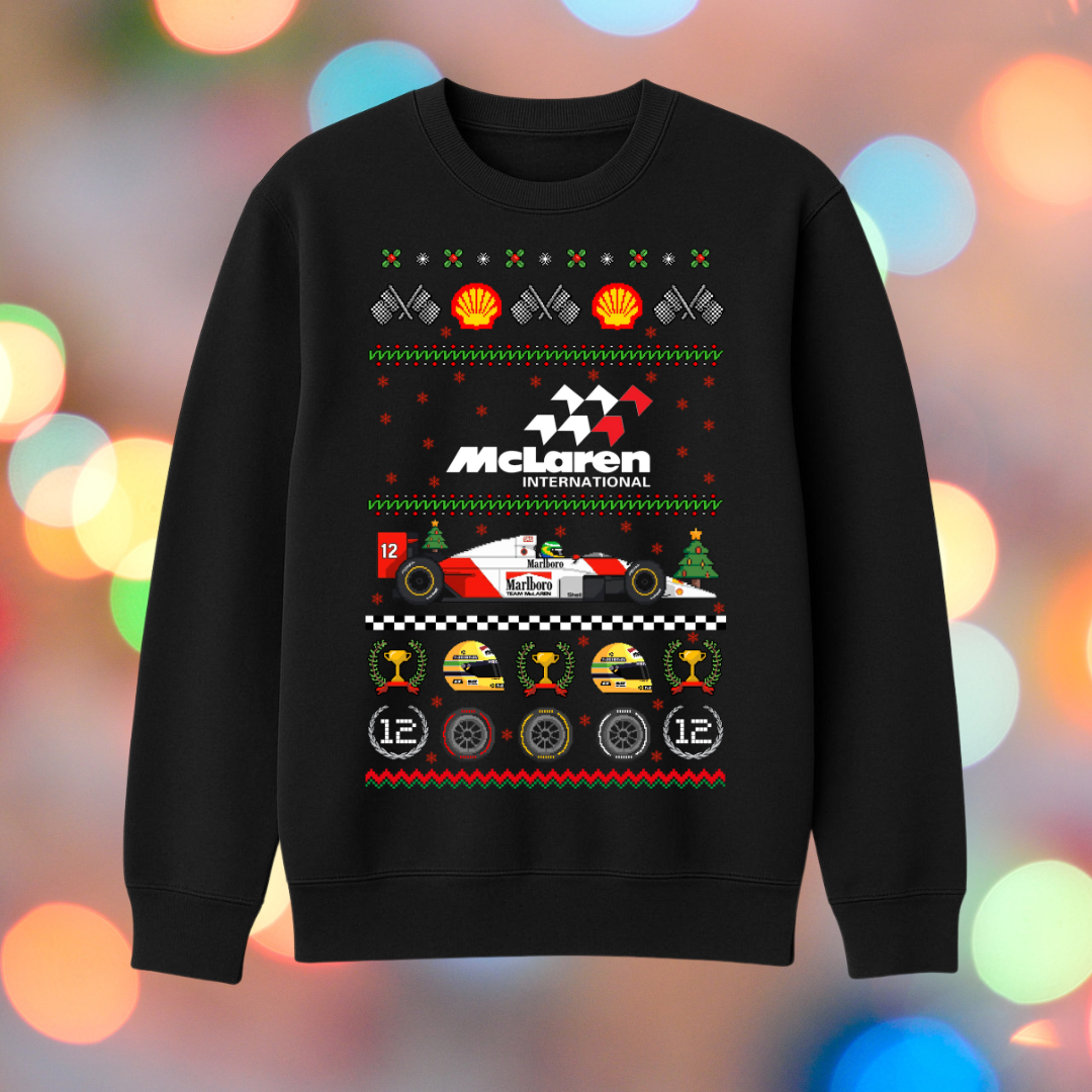 Ugly Sweter Mclaren Senna #12