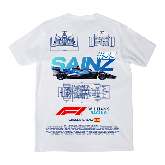 Playera Sainz Williams 2026 V1