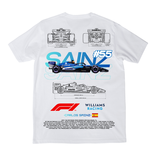 Playera Sainz Williams 2026 V2