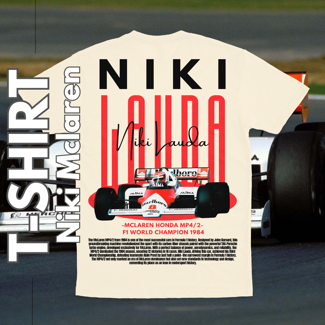 Playera Mclaren 84 Niki