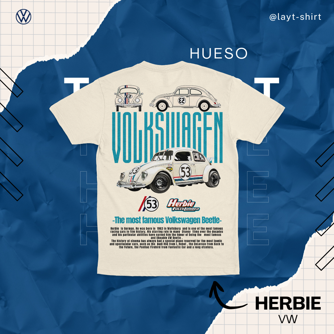 Playera VW HERBIE